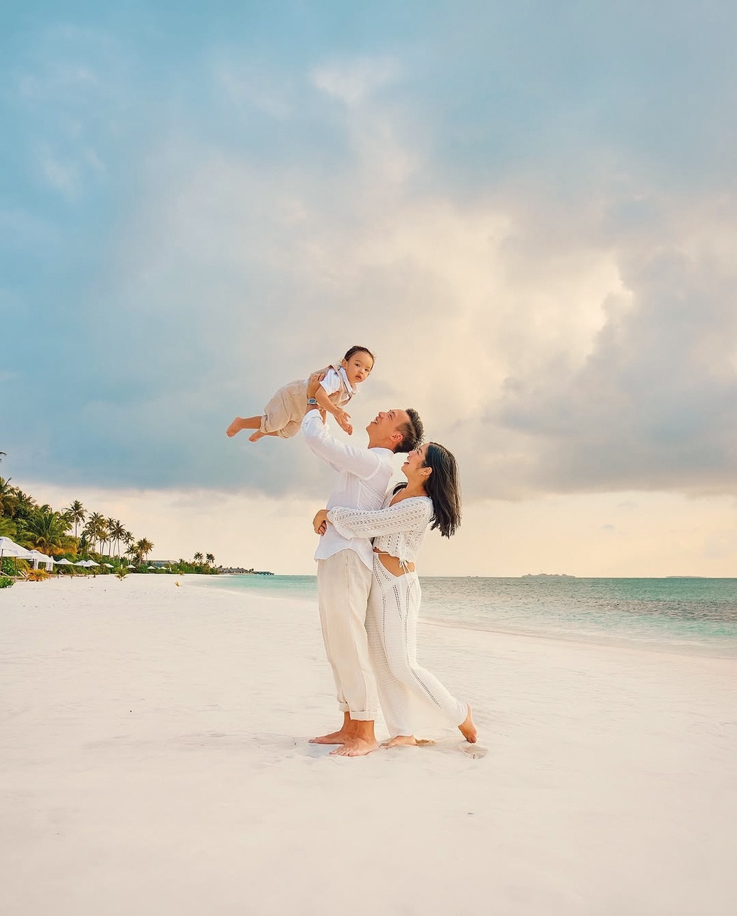 The family activity zone. Adventure programming and social spaces are built into the island's interior, away from the villa clusters.