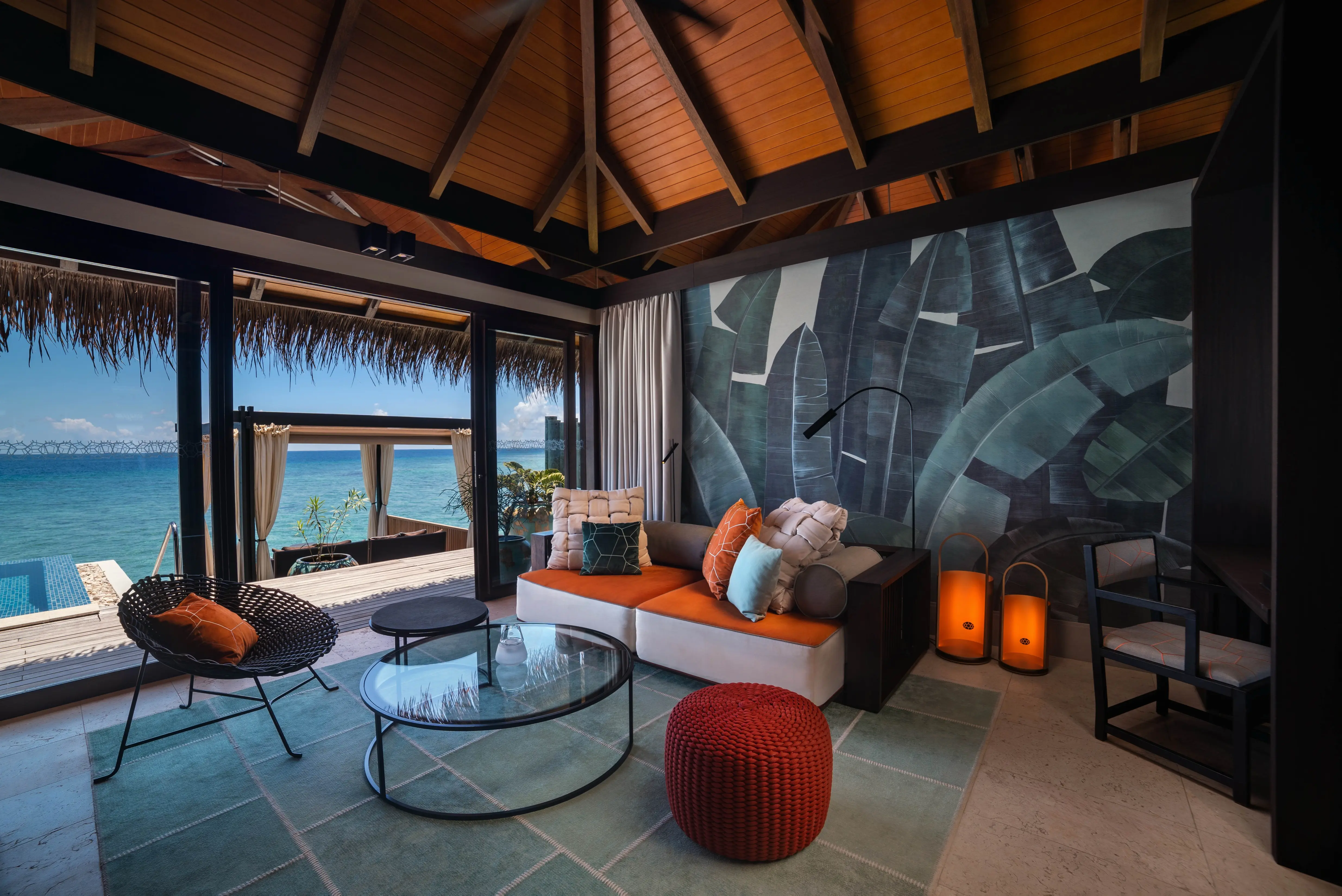 Velaa Private Island — overwater villa