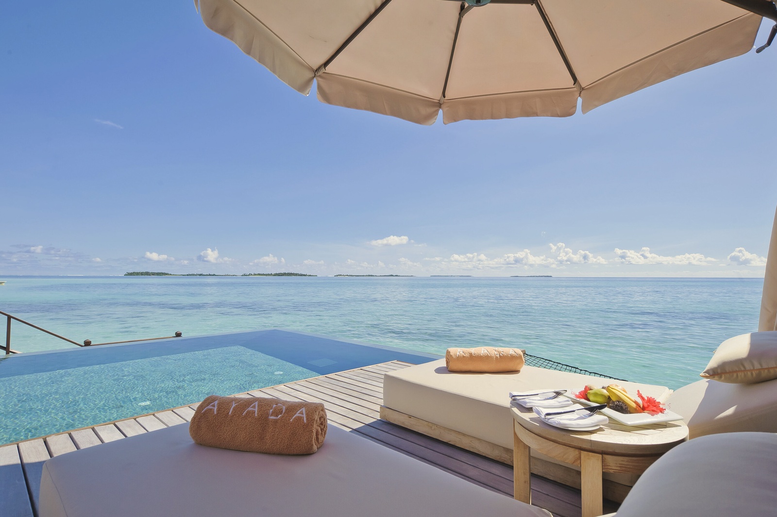 Sunset Lagoon Suite with Pool. Ayada Maldives