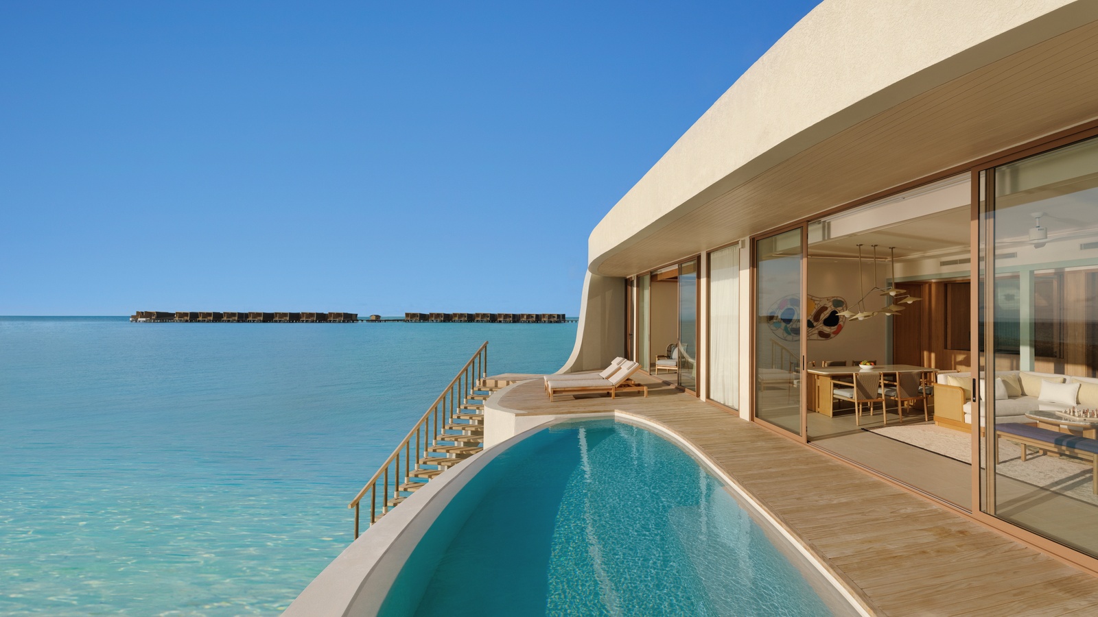 Sunset Overwater Pool Villa. Centara Grand Lagoon