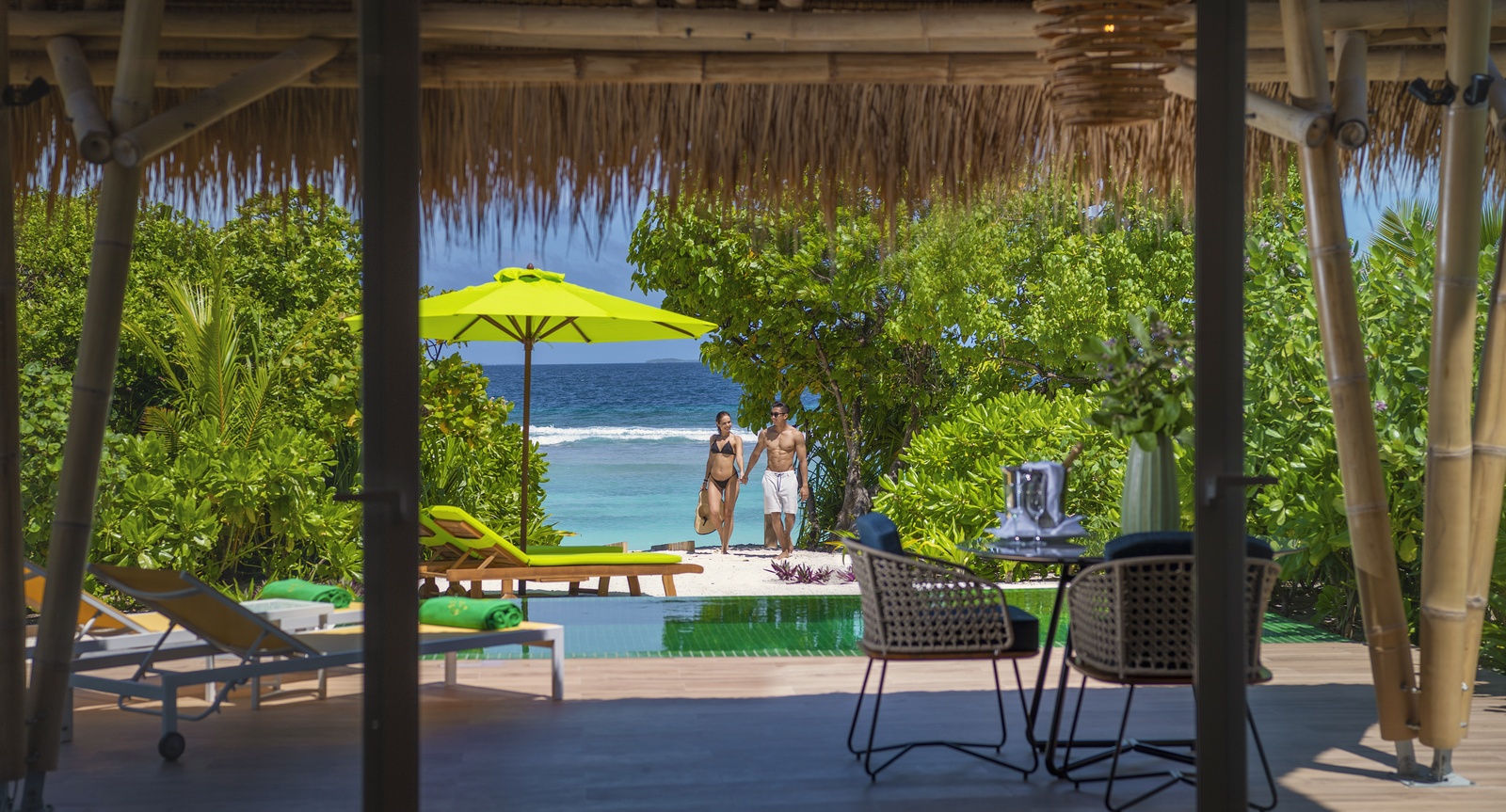 Beach Pool Villa. Emerald Maldives Resort & Spa