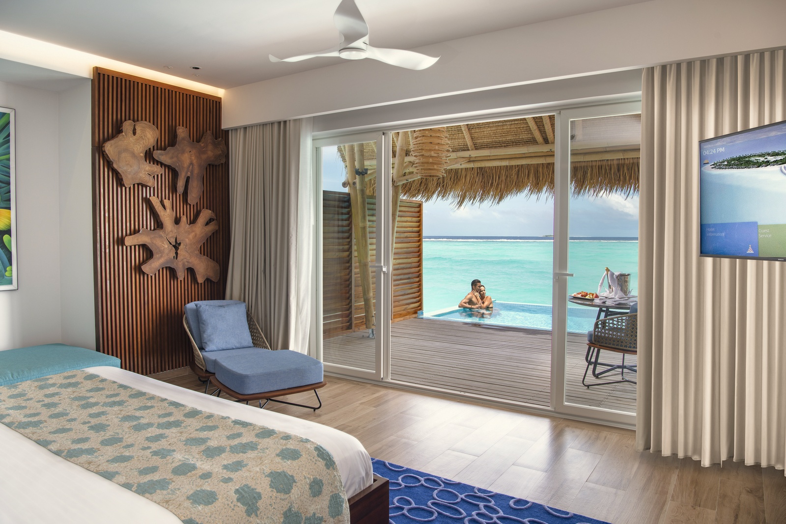 Overwater Pool Villa. Emerald Maldives Resort & Spa