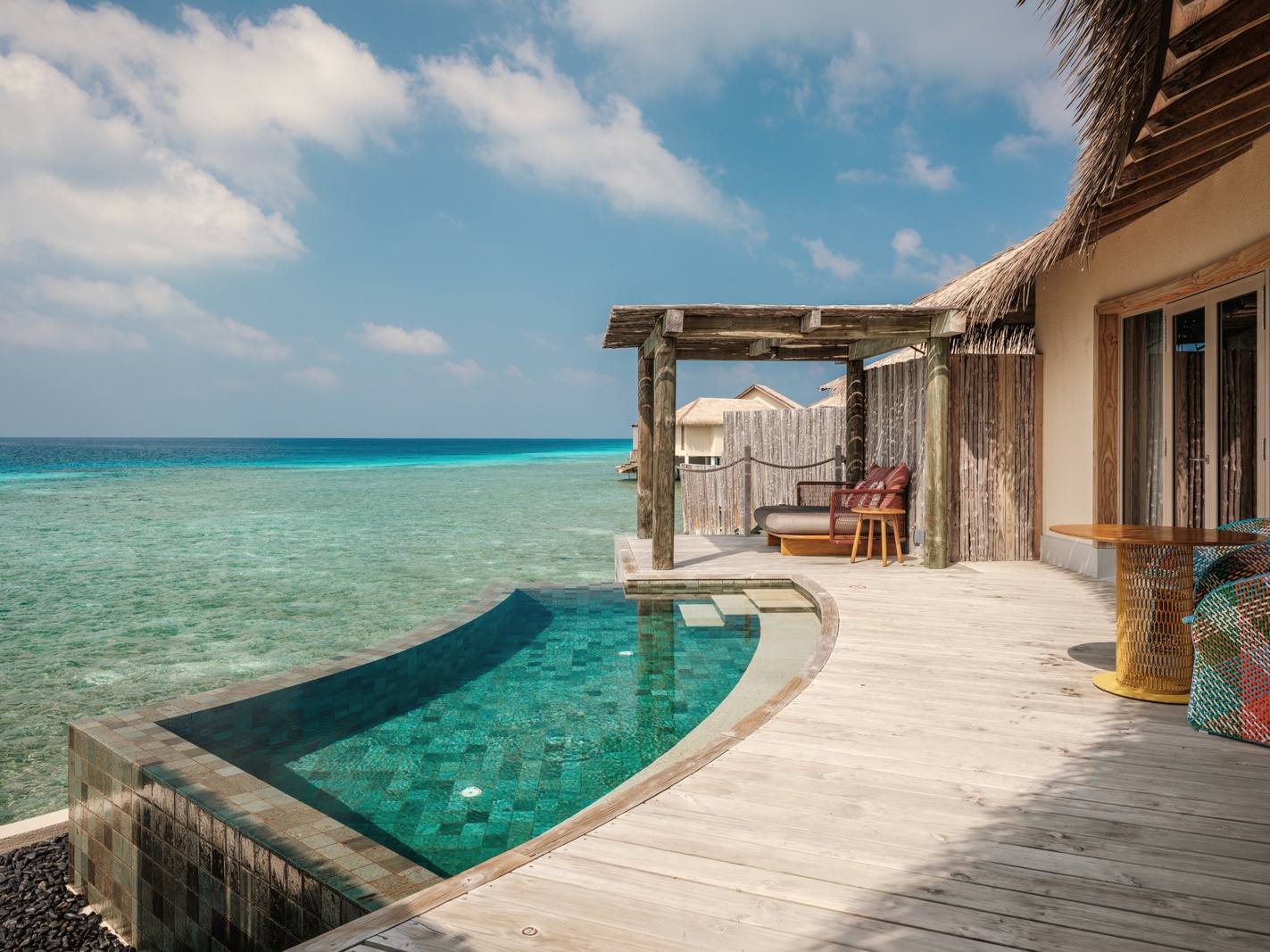 Overwater Pool Villa. Intercontinential Maldives