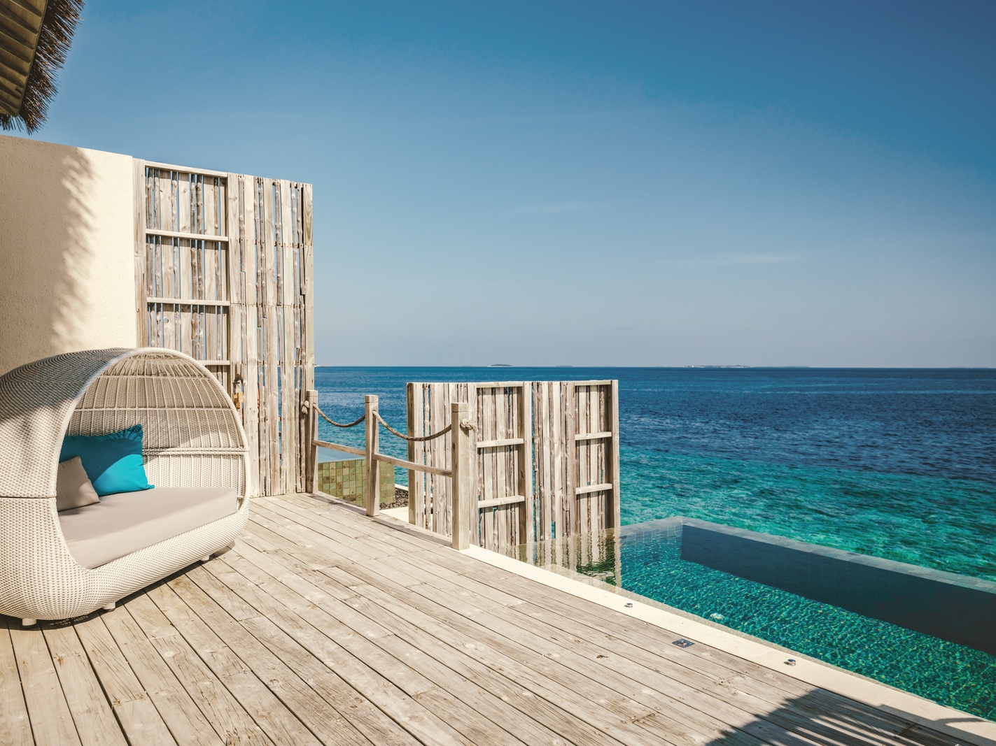 Sunset Lagoon Pool Villa. Intercontinential Maldives