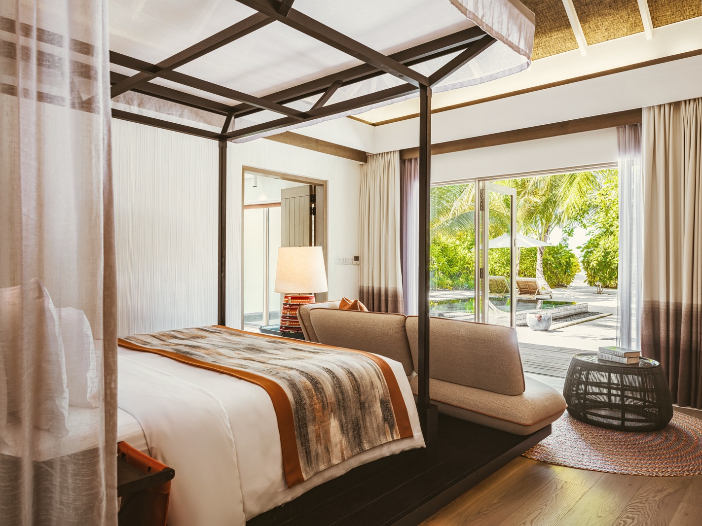 Beach Pool Villa. Intercontinential Maldives