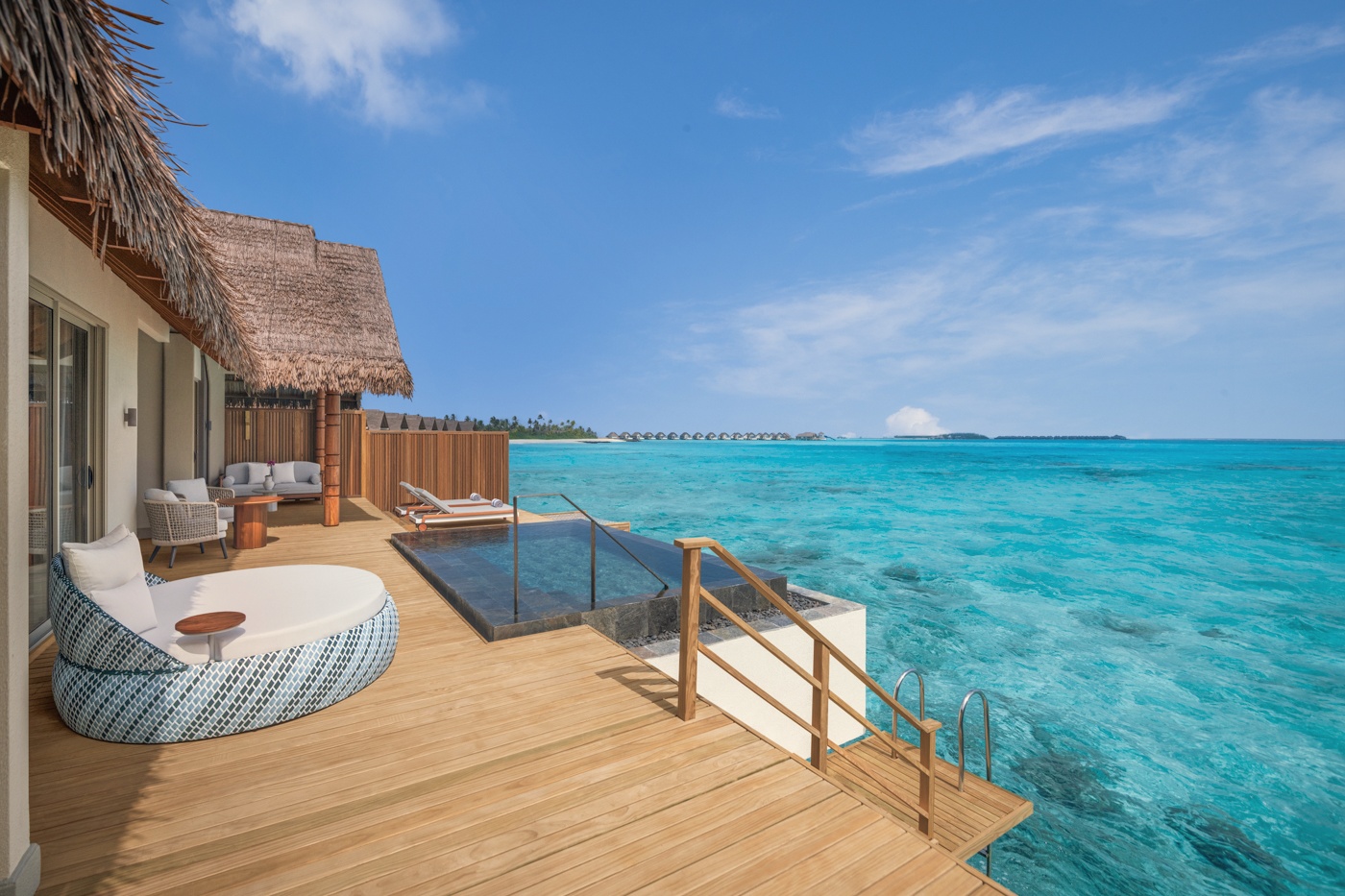 Overwater Pool Villa. JW Marriott Kaafu