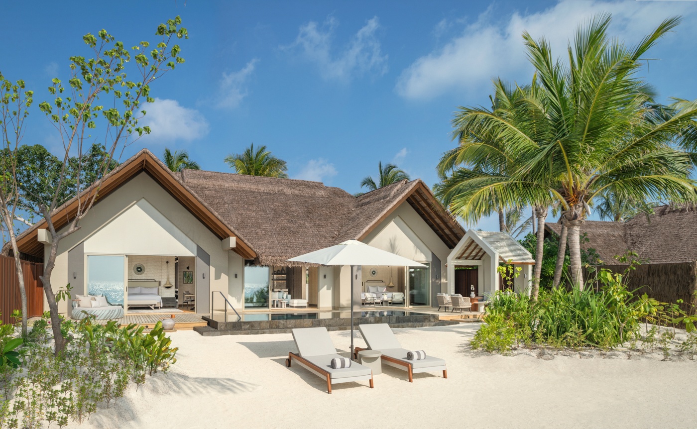 Family Beach Pool Villa. JW Marriott Kaafu
