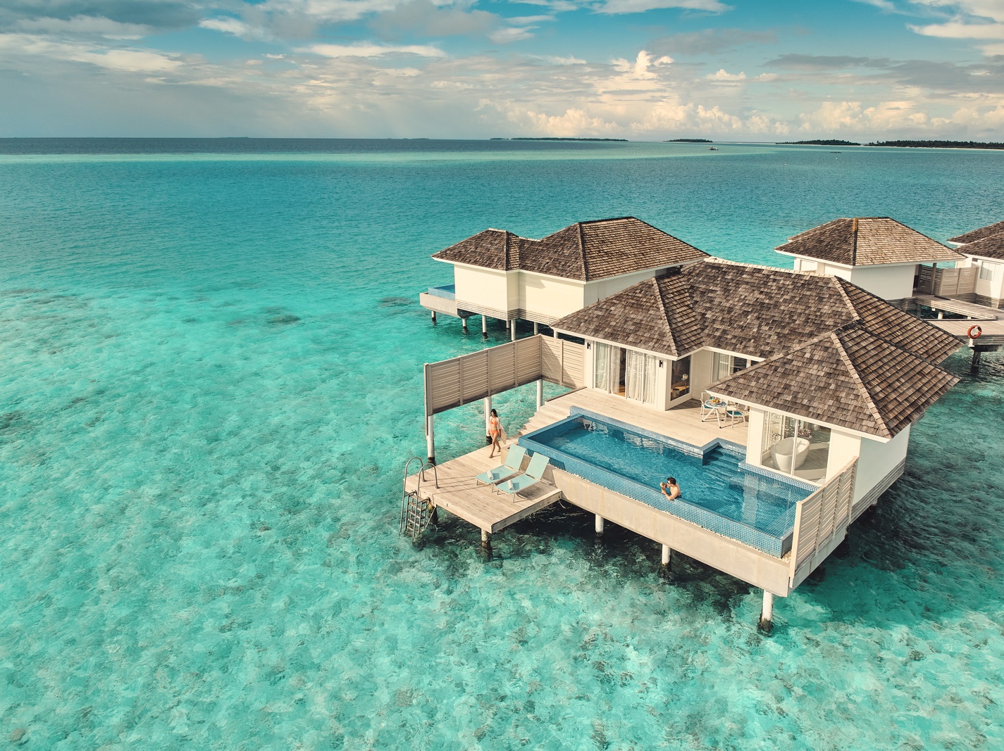 Sunset Aqua Pool Suite. Kandima Maldives