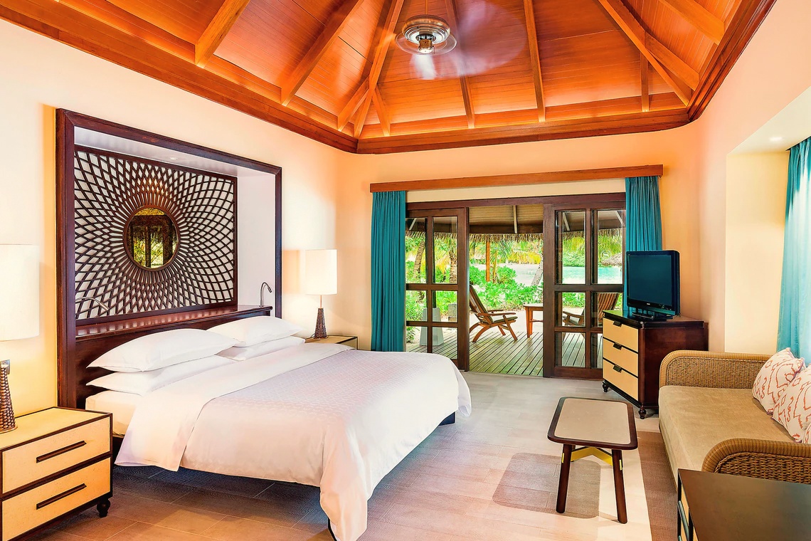 Beach Front Cottage. Sheraton Maldives Full Moon Resort & Spa