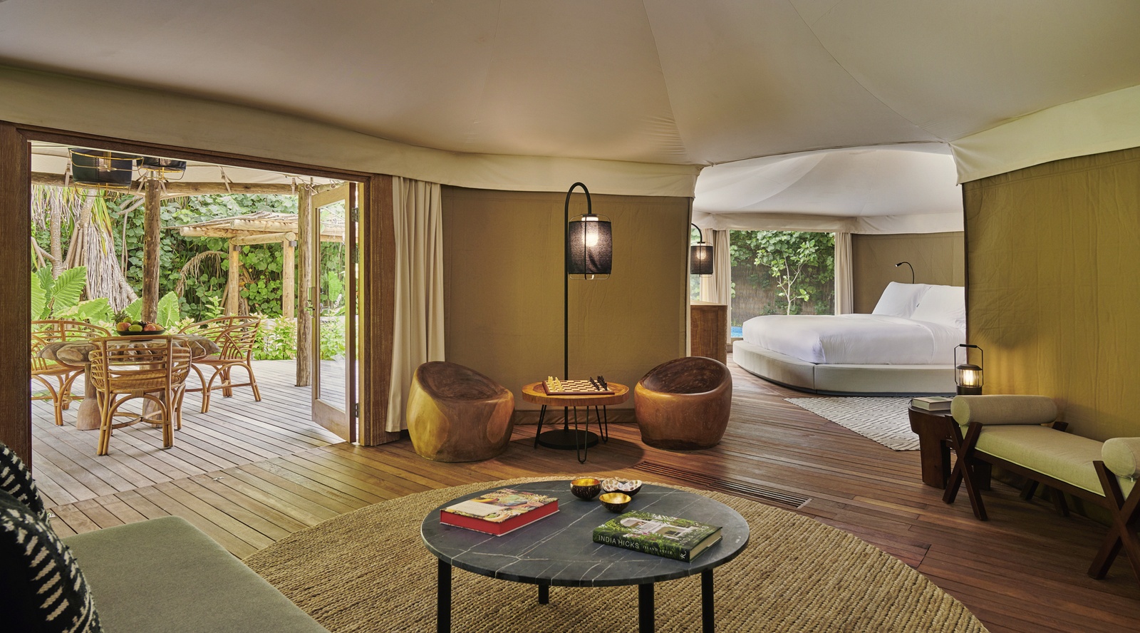 Pool Safari Tented Villa. Sirru Fen Fushi