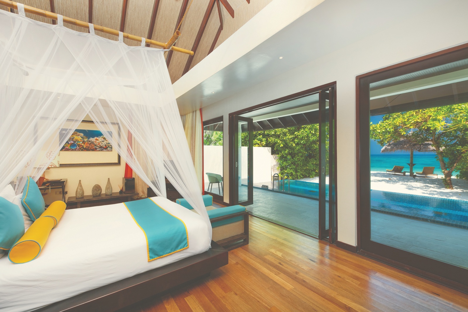 Sunset Pool Villa. Atmosphere Kanifushi Maldives