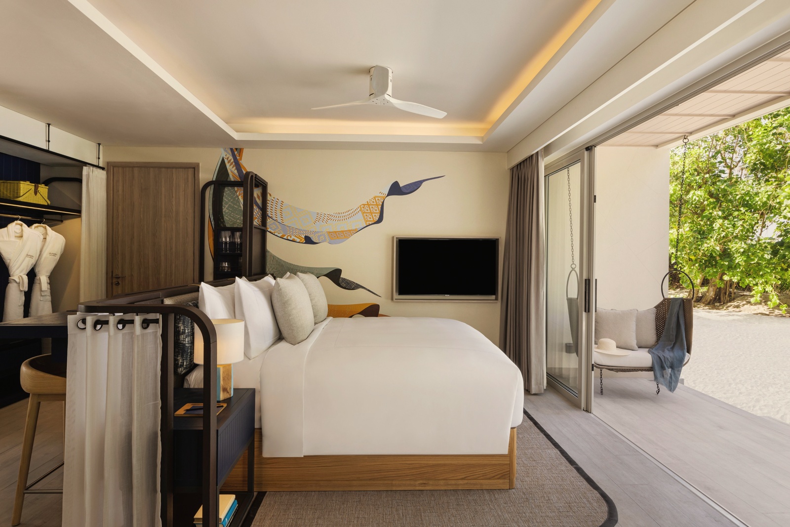 Two Bedroom Oceanview Pavilion. Avani Plus Fares Maldives