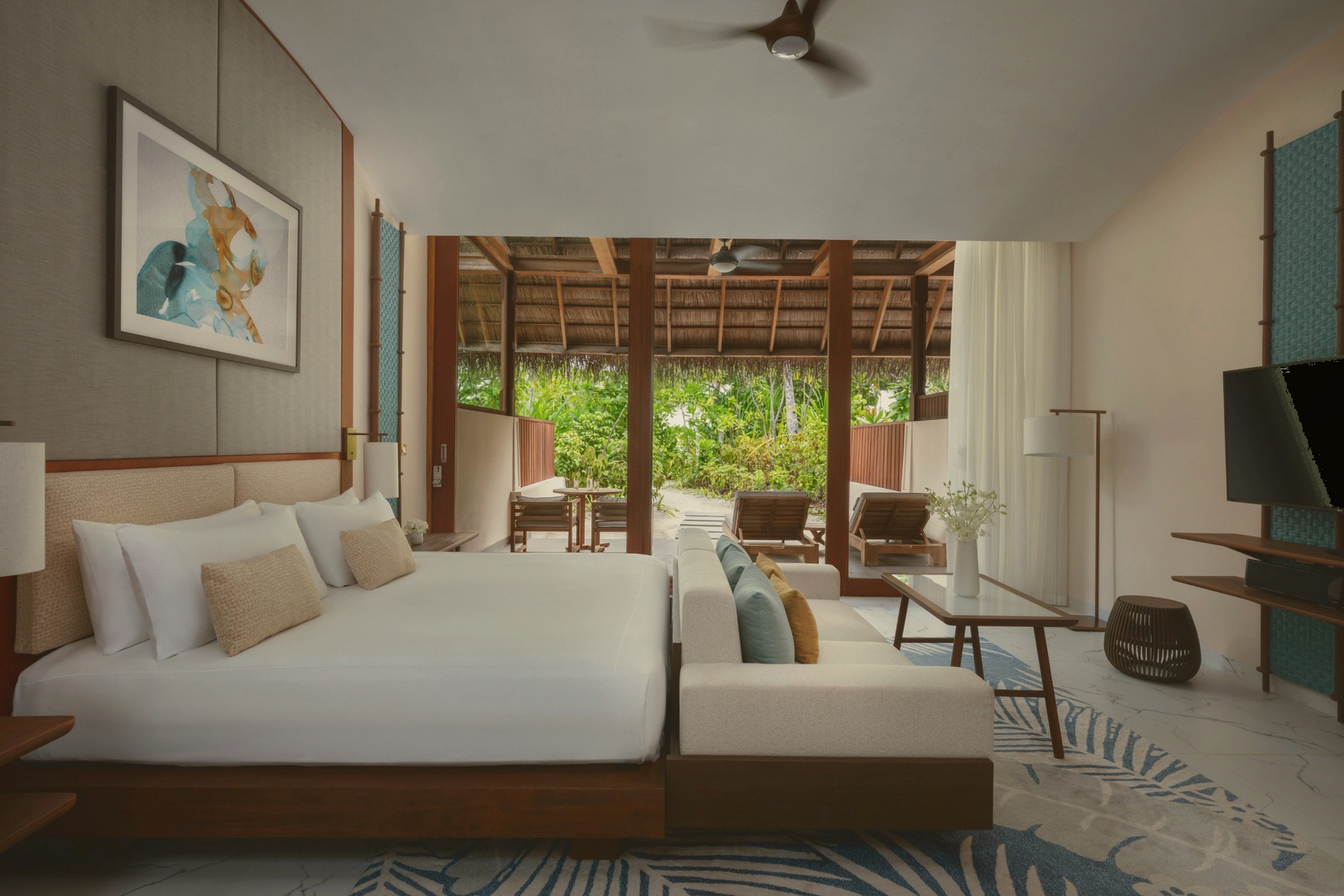 Family Beach Villa. Conrad Maldives Rangali Island