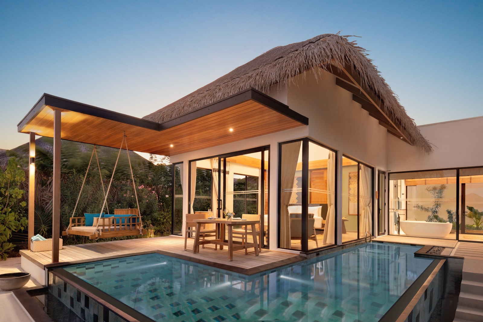 Beach Pool Villa. Hilton Maldives Amingiri Resort and Spa