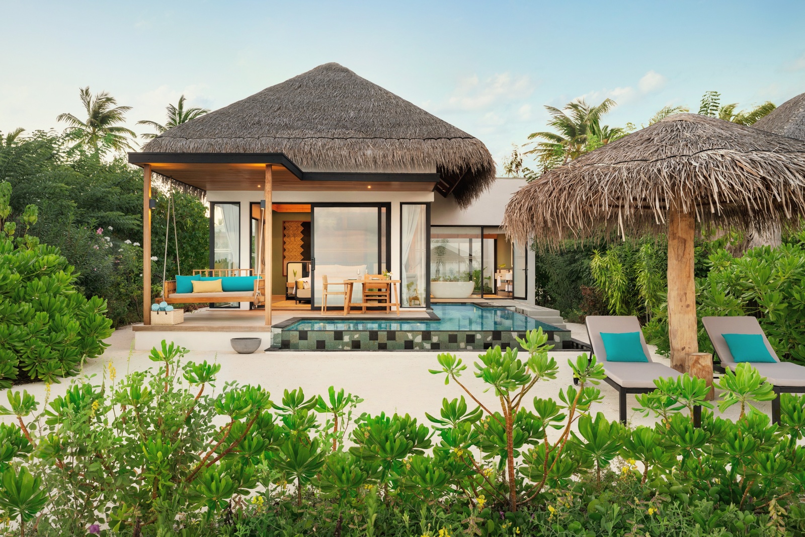 Family Beach Pool Villa. Hilton Maldives Amingiri Resort and Spa