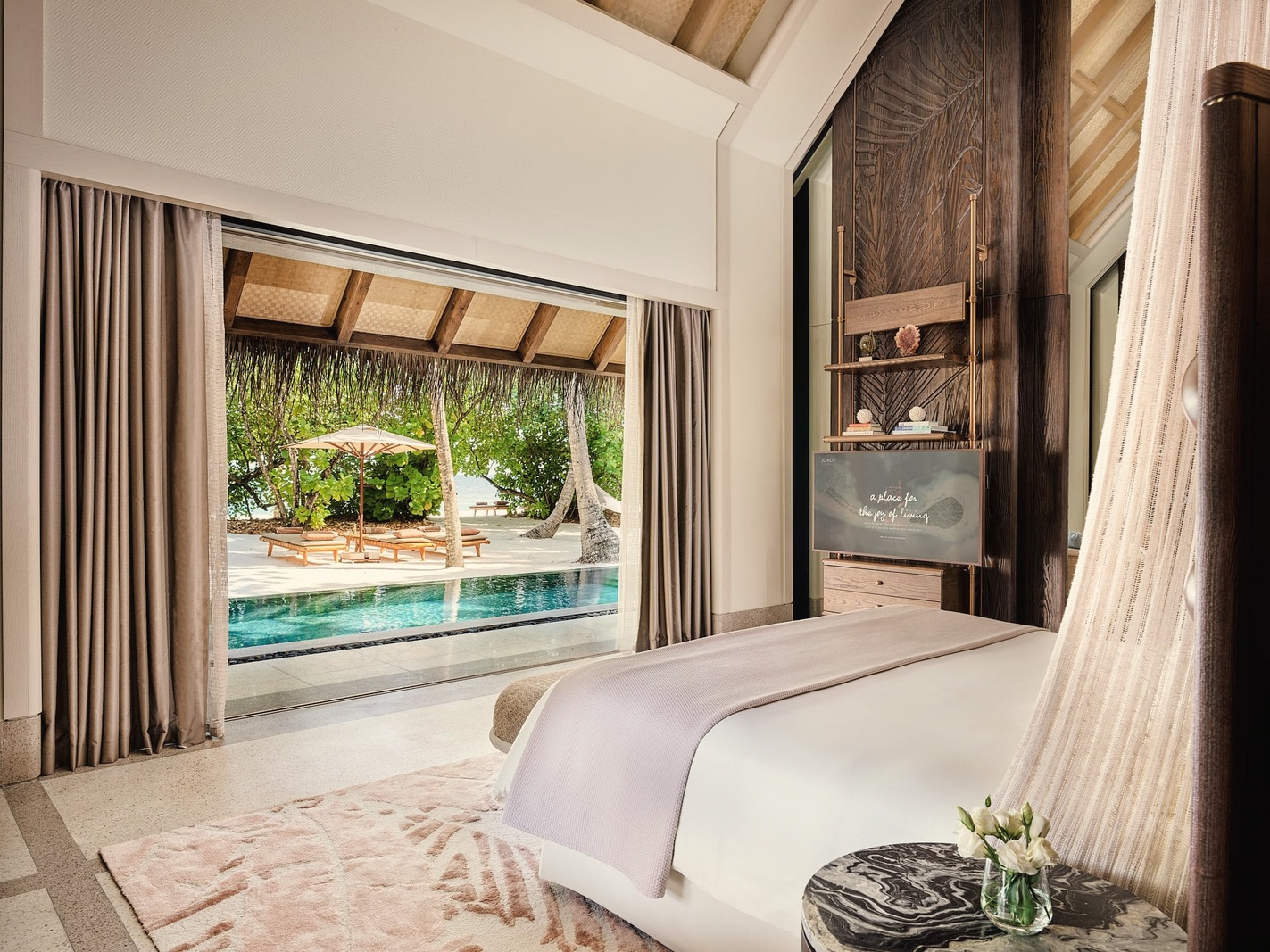 Two-Bedroom Beach Villa. JOALI Maldives