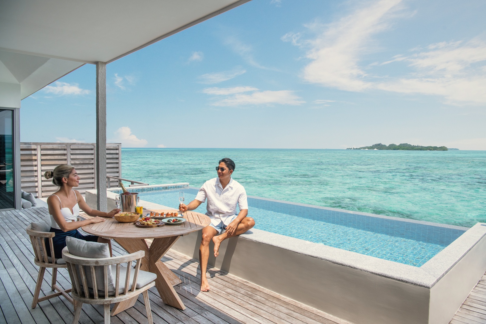 Overwater Pool Villa. Le Méridien Maldives Resort & Spa