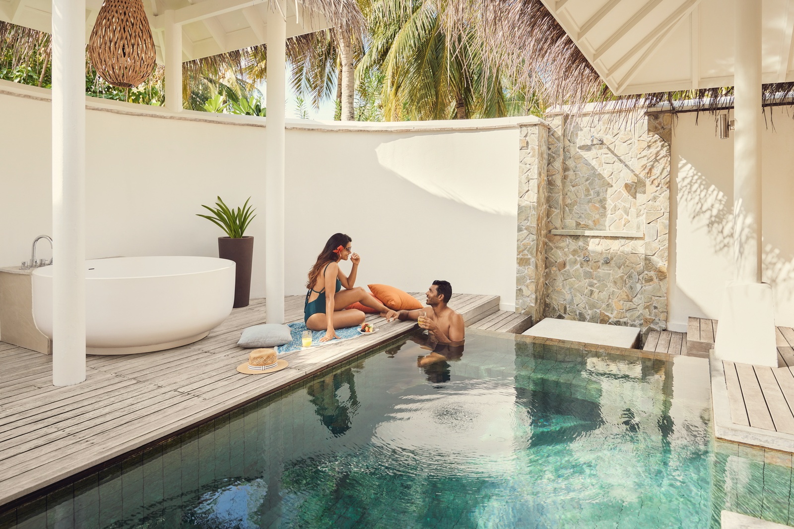 Beach Pool Villa. LUX* South Ari Atoll Resort & Villas