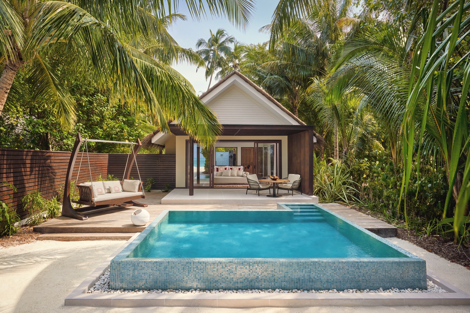 Beach Pool Villa. Niyama Private Islands Maldives