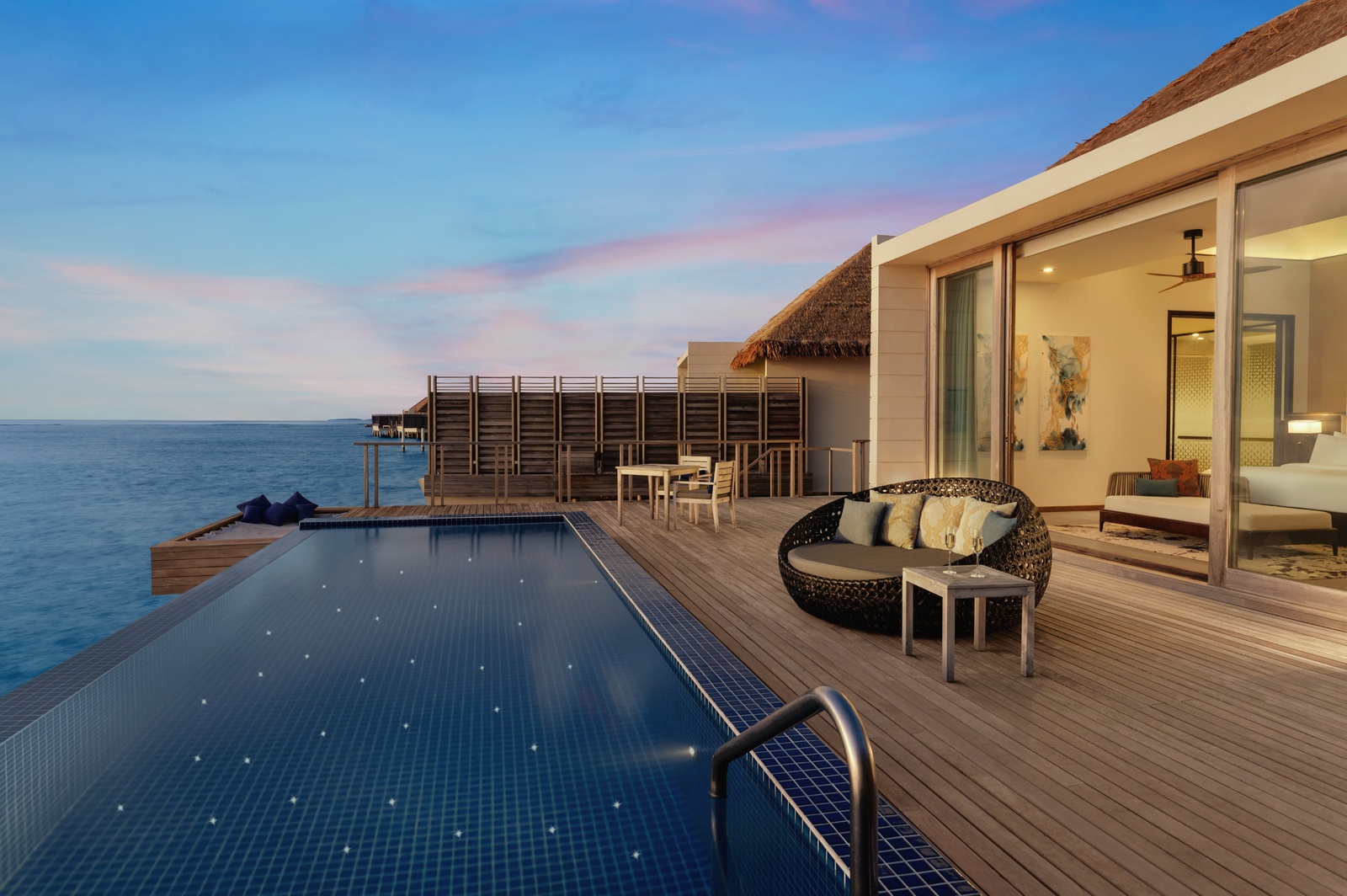 Overwater Villa. Radisson Blu Maldives