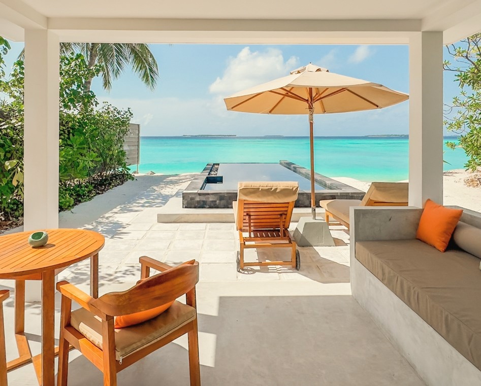 Beach Suite with Pool. Siyam World Maldives